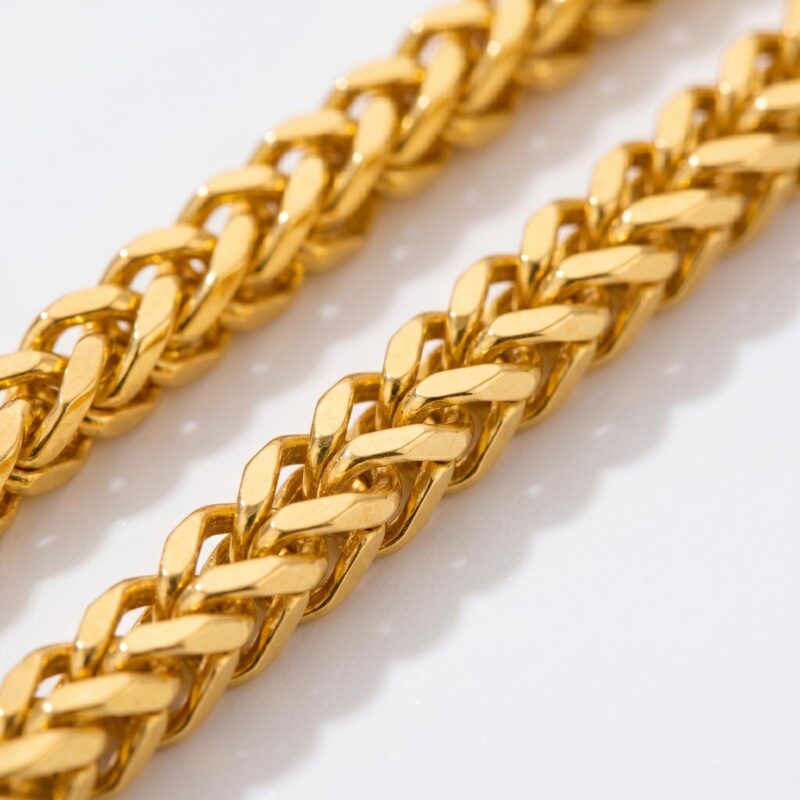 Alternative view of Gleaming 22kt Gold Chains: Perfect for Every Attire