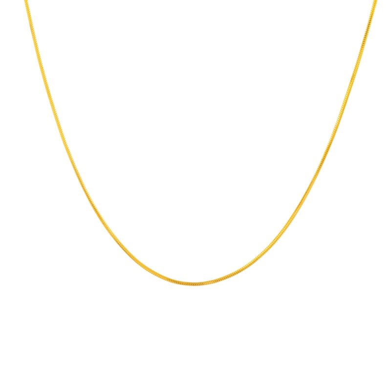 Gleaming 22kt Gold Chains: Perfect for Every Attire
