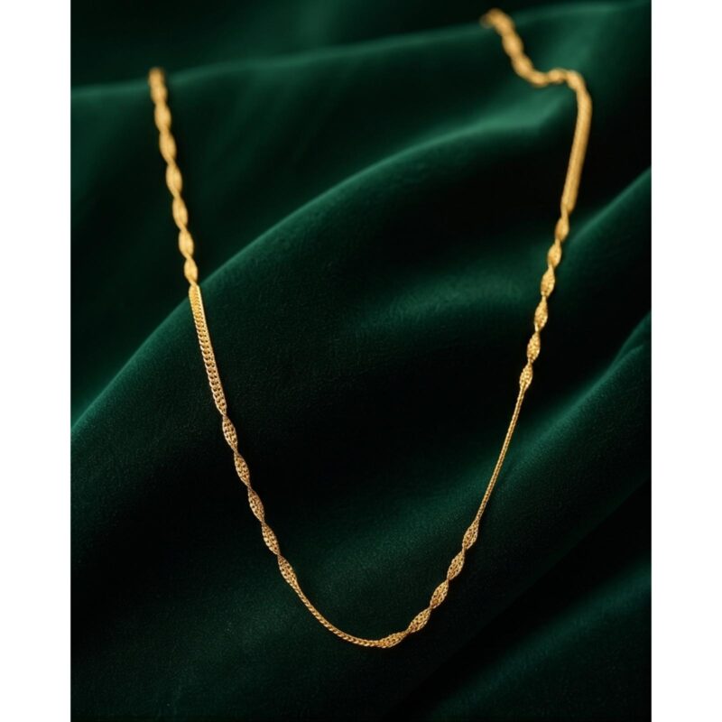A Touch of Luxury: Handcrafted 22kt Gold Chain