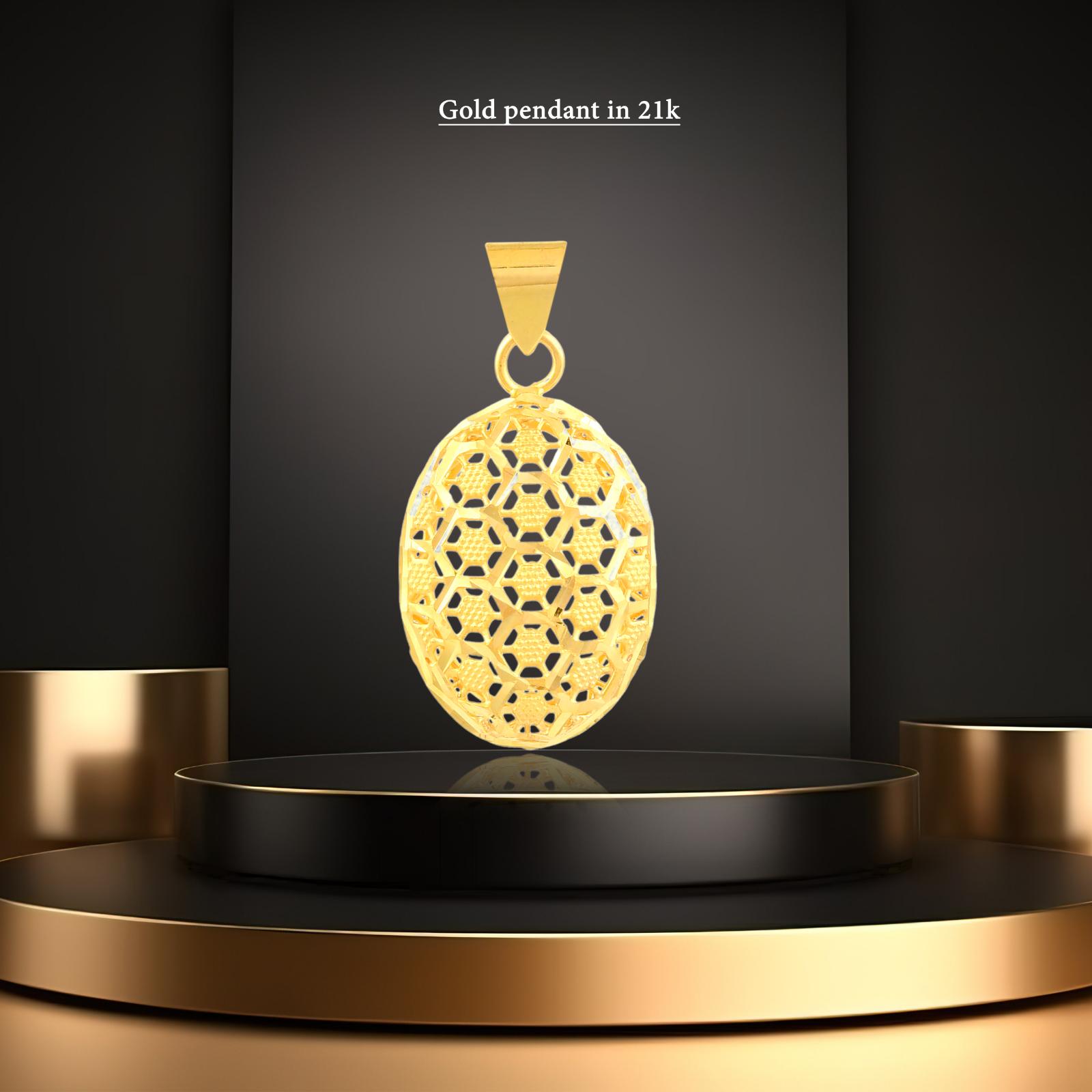 Dazzle and Delight with 21k Gold Pendant Designs