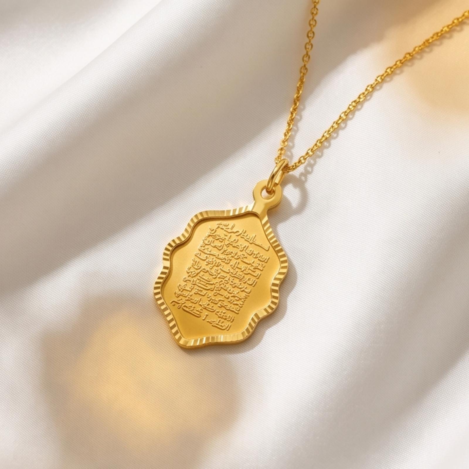 Elegant and Timeless 22K Gold Pendant Collection Now Available at Bafleh Jewellery - Image 3