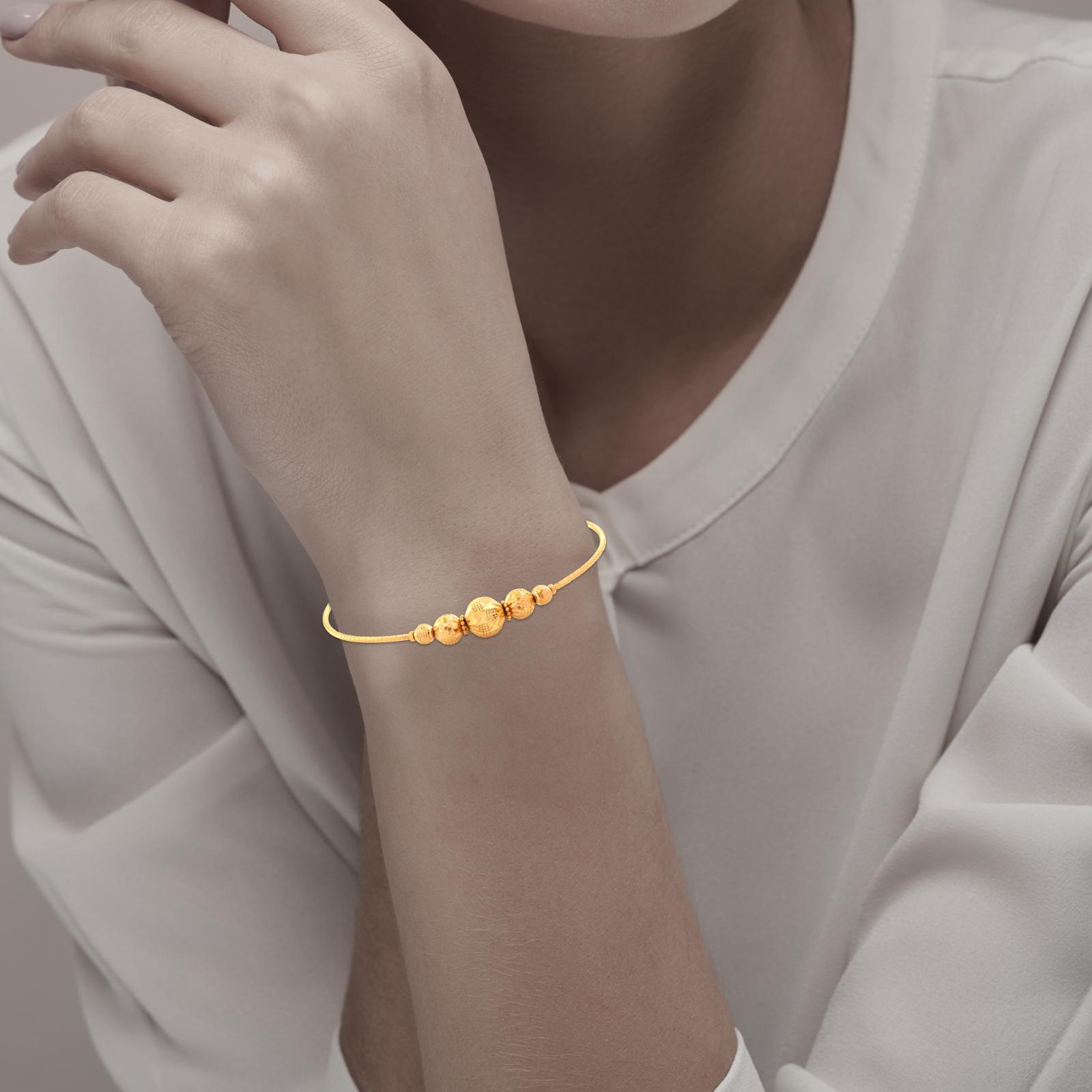 Pure 22K Gold Bangles in Yellow Gold Traditional Craftsmanship, Modern Charm - Image 2