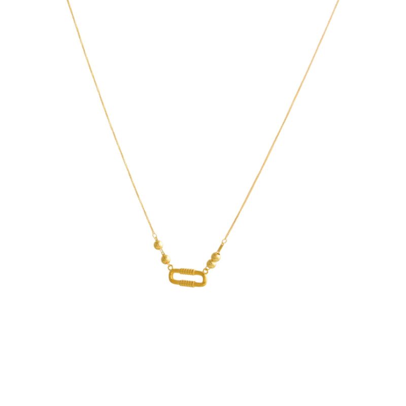 Elevate Your Everyday Elegance with the Stunning 18K Gold Necklace Collection at Bafleh Jewellery