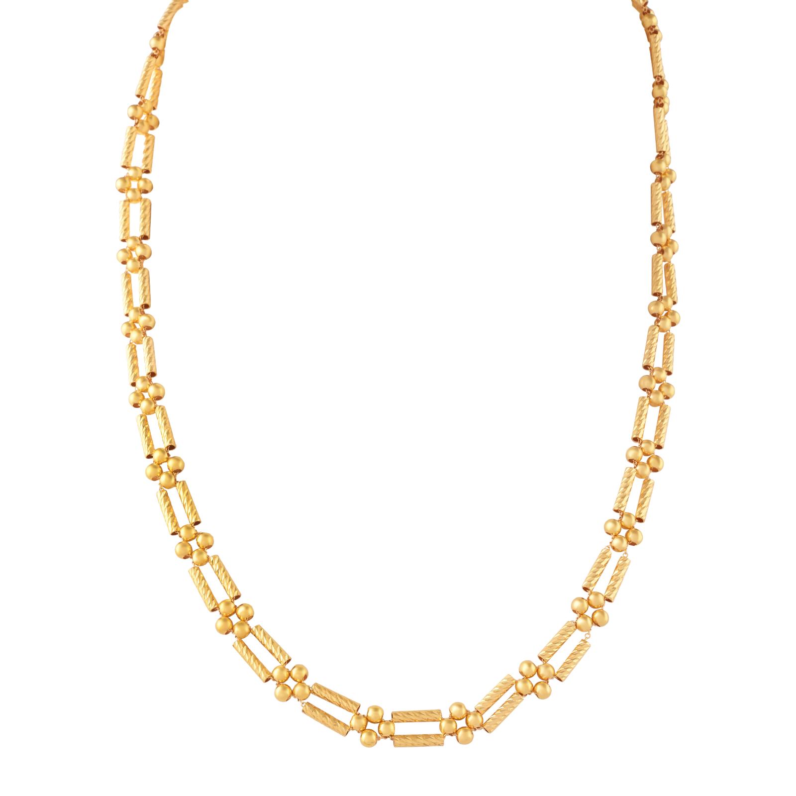 Shine Bright with Our Exclusive 21K Gold Necklace Sets - Image 4