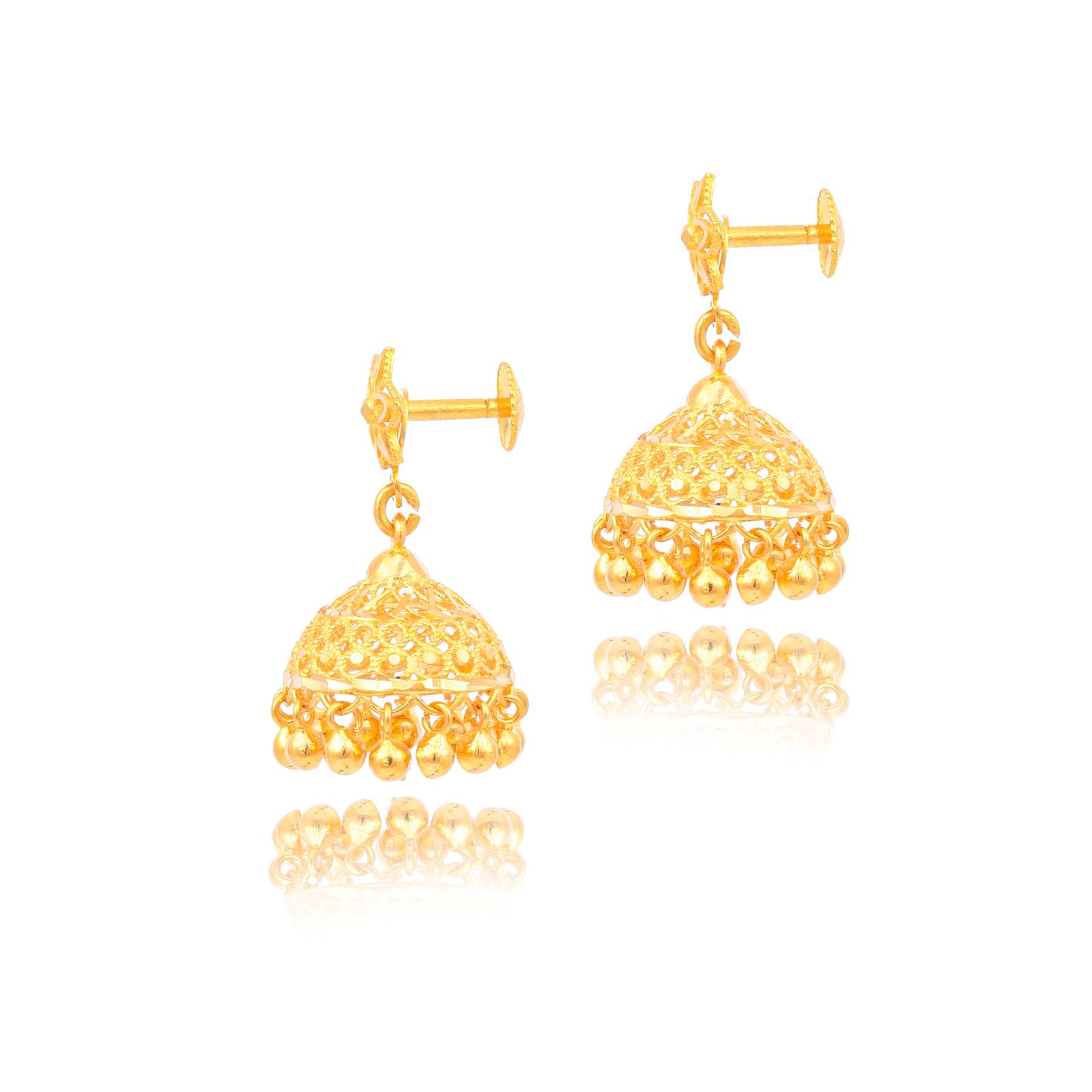 Future Trends in 22kt Gold Jhumki Earrings - Image 2