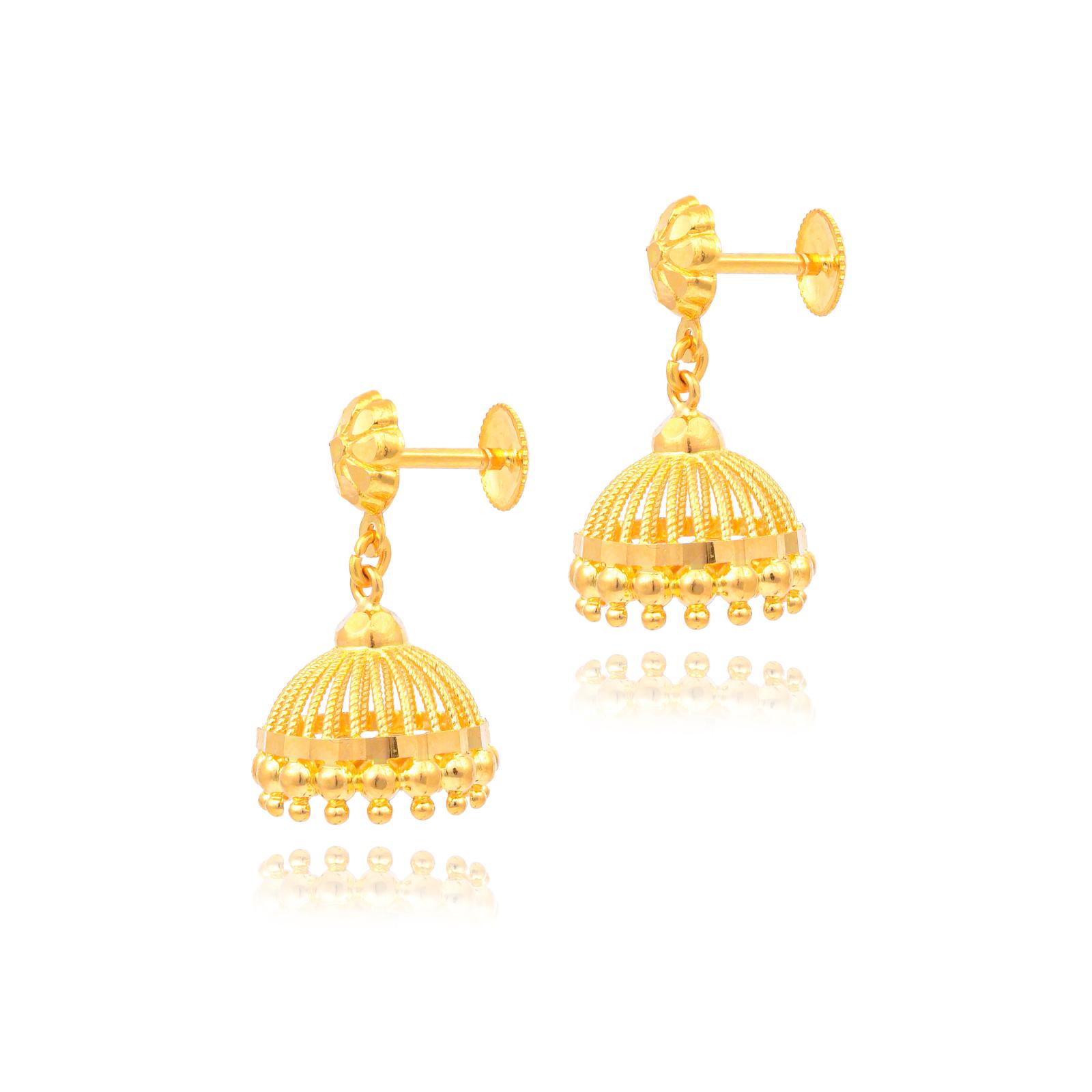 Pairing 22kt Gold Earrings with Different Outfits and Occasions - Image 2