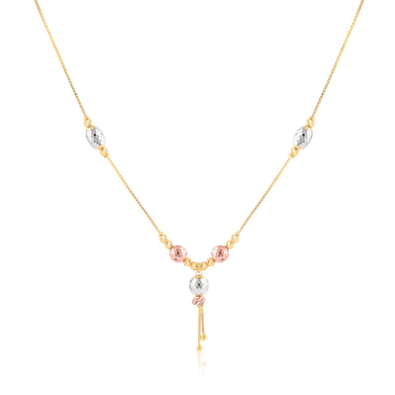 Alternative view of Iconic Designs in 22kt Gold Necklace set