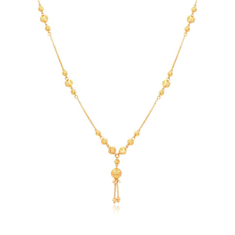 Alternative view of Design Trends in 22kt Gold Necklace set