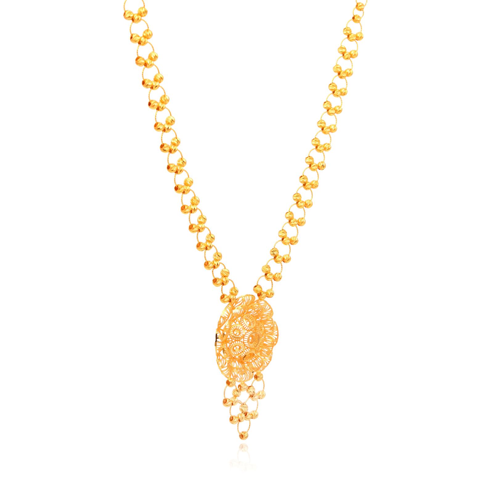 Celebrities and Influencers Rocking 22kt Gold Necklace set - Image 3