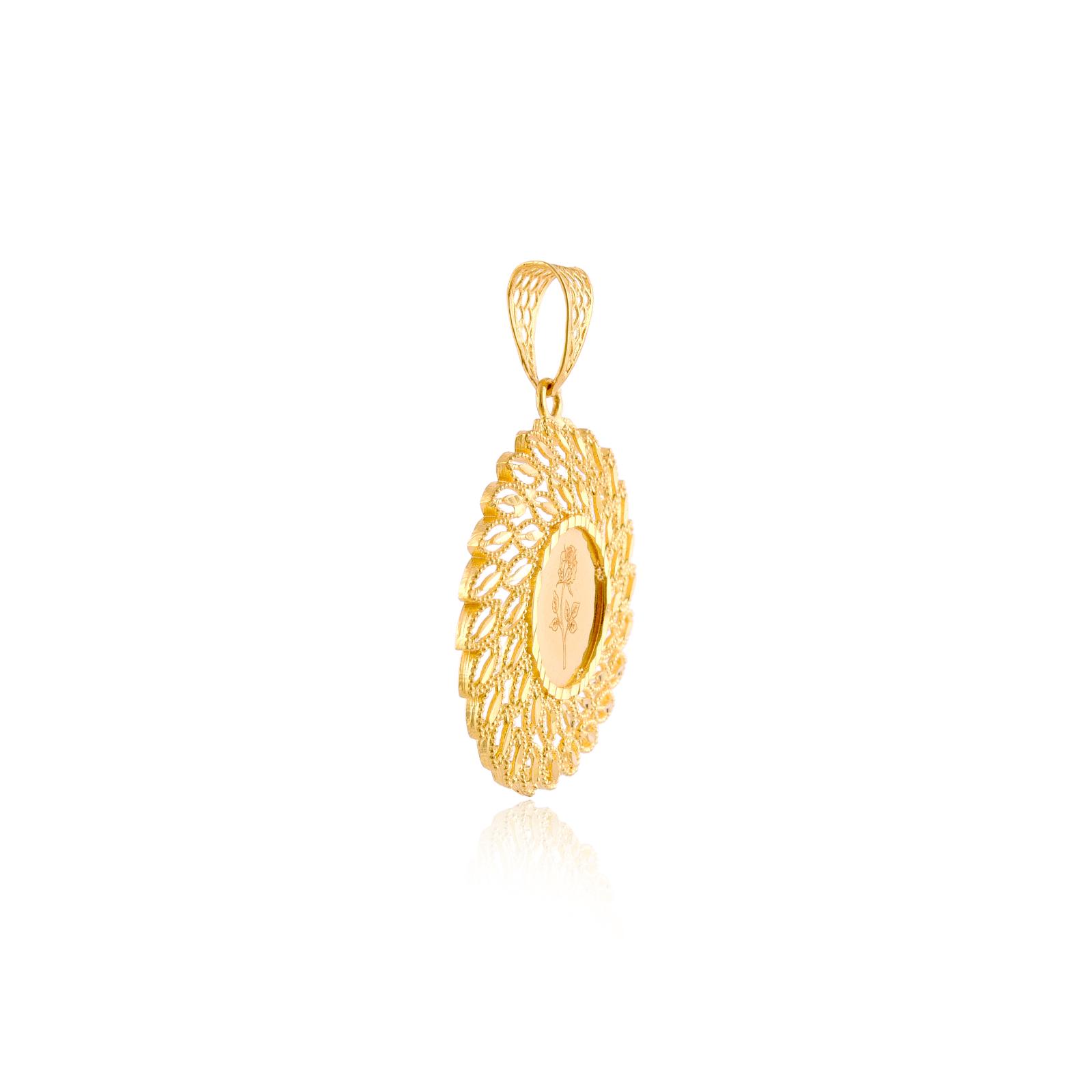22kt Gold Pendant Embellished with Enchanting - Image 2