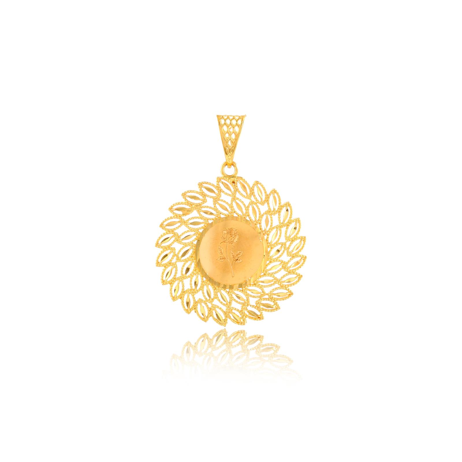 22kt Gold Pendant Embellished with Enchanting