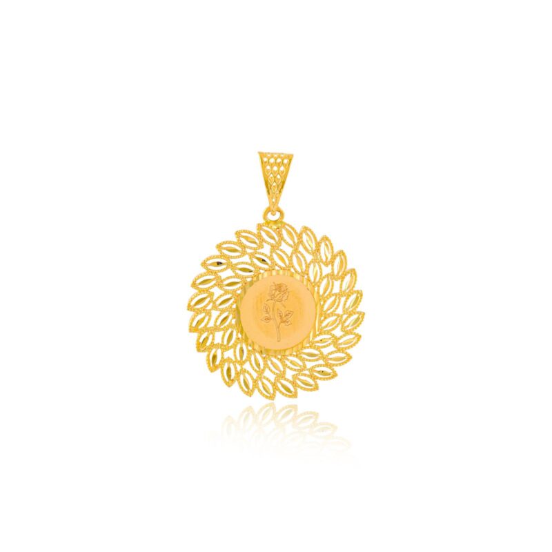 Alternative view of Discover the Magic of 22kt Gold Pendant Sets