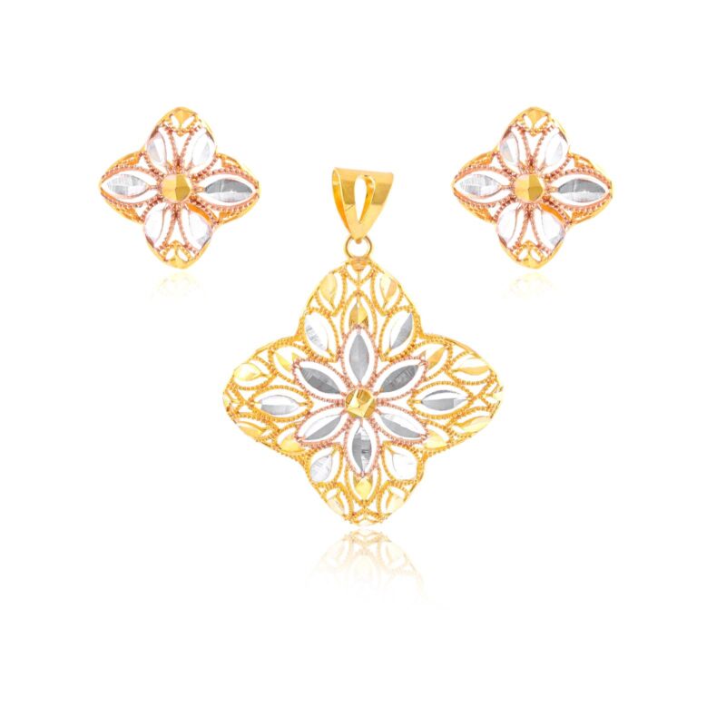Elevate Your Look with 22kt Gold Pendant Sets
