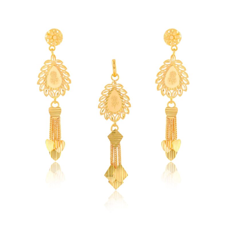Transform Your Look with 22kt Gold Pendant Sets