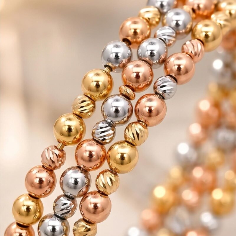 Alternative view of Light Weight Luxury: 18K Free Size Bangle Only at Bafleh Jewellery