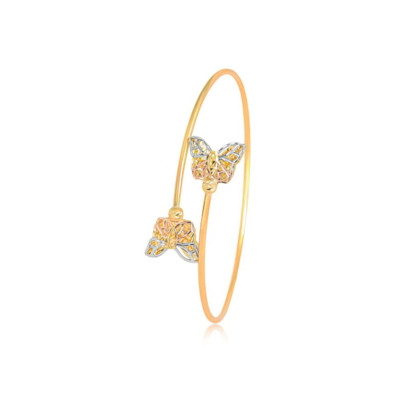 Alternative view of Redefine Daily Glamour with the Lightweight 18K Gold Bangle Designed Exclusively for You by Bafleh Jewellery