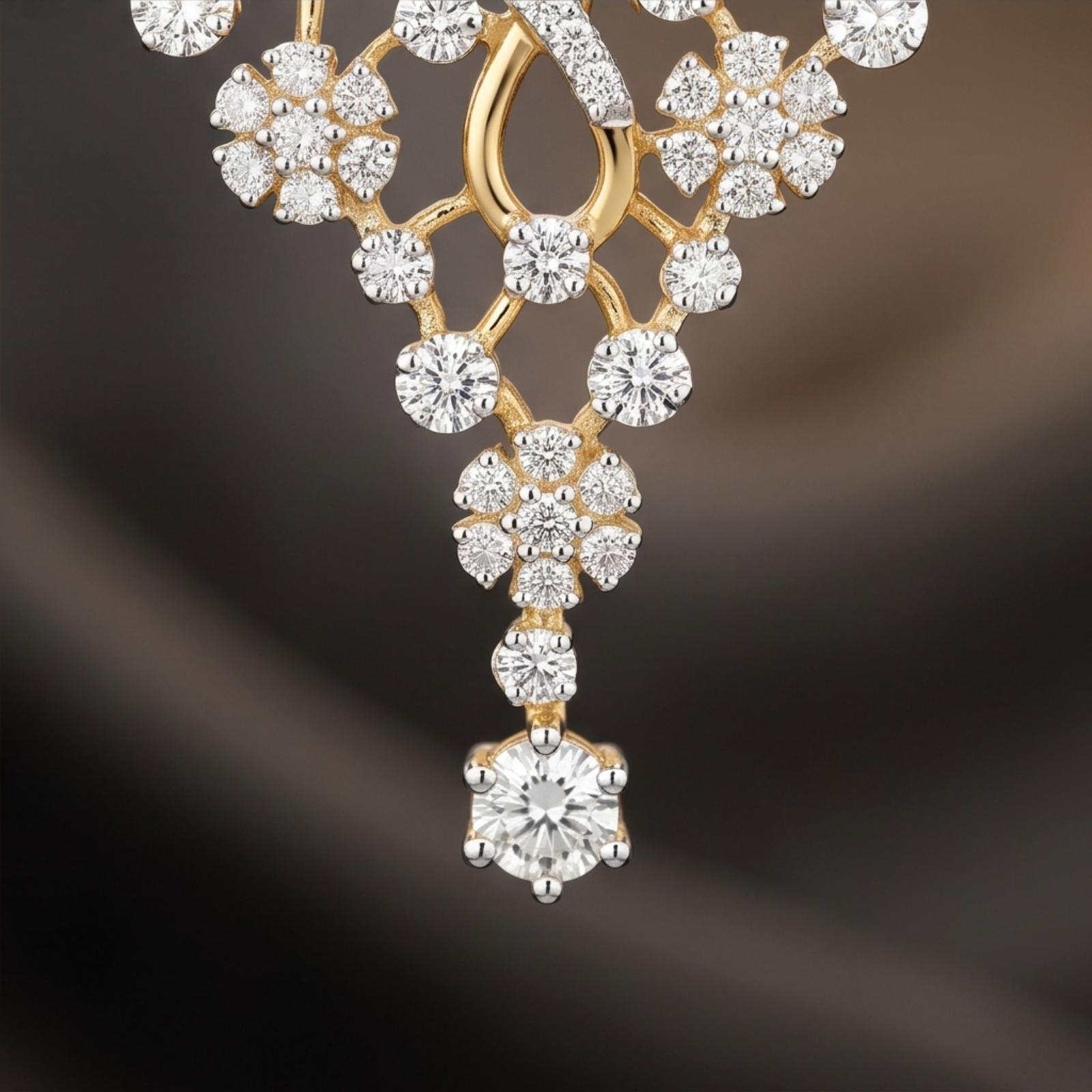 Elevate Your Elegance with Luxurious Diamond Necklace Creations by Bafleh Jewellery - Image 2
