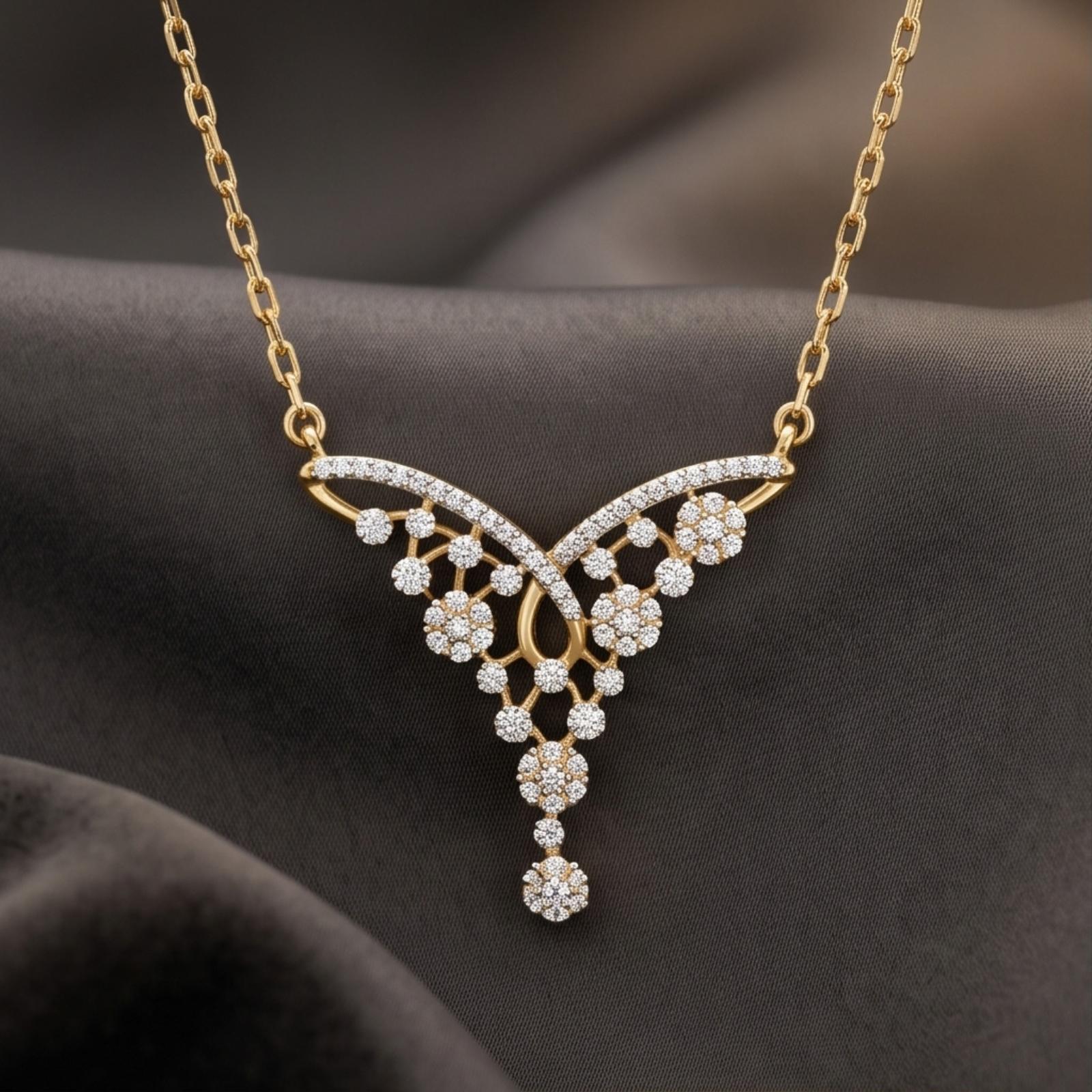 Elevate Your Elegance with Luxurious Diamond Necklace Creations by Bafleh Jewellery - Image 3