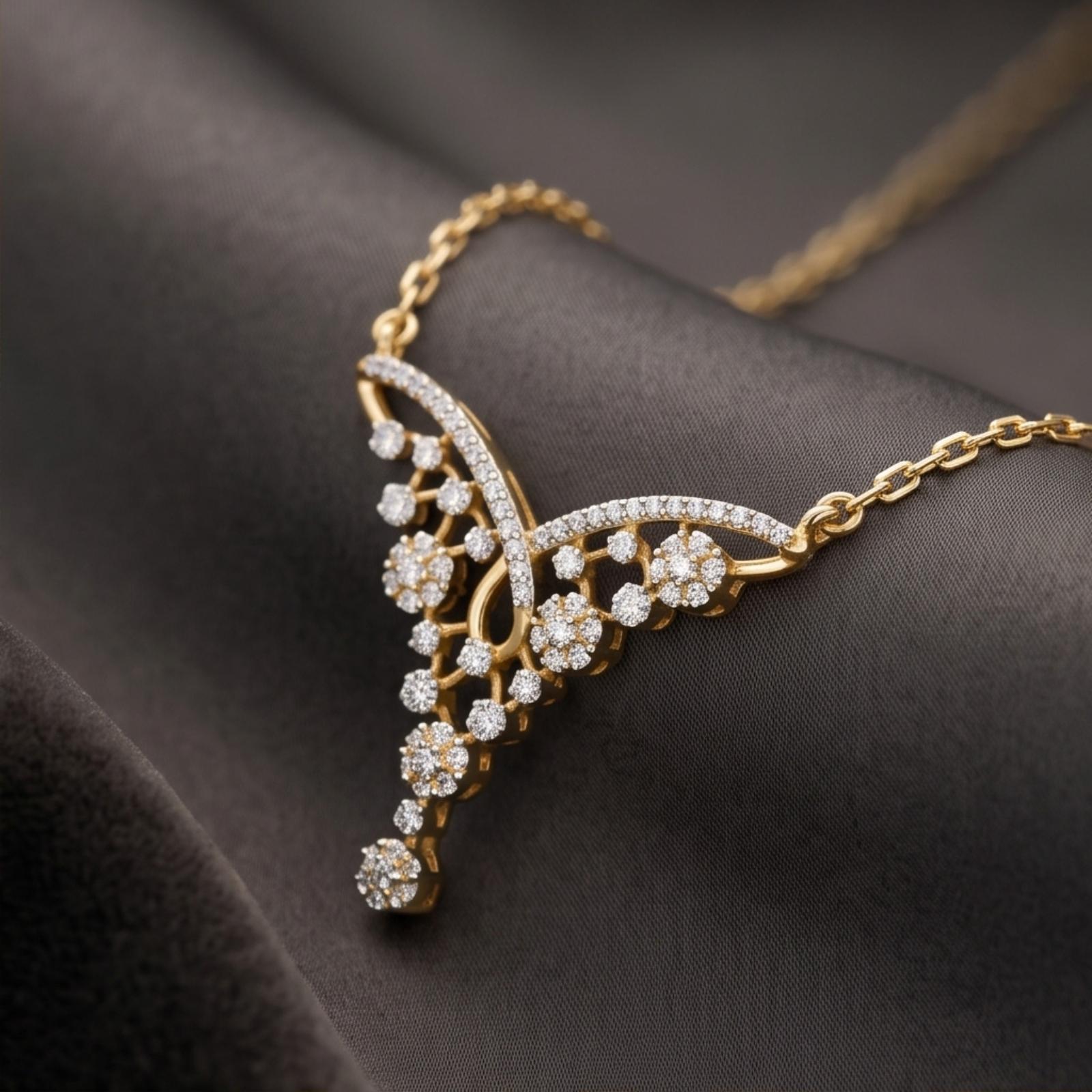 Elevate Your Elegance with Luxurious Diamond Necklace Creations by Bafleh Jewellery - Image 4