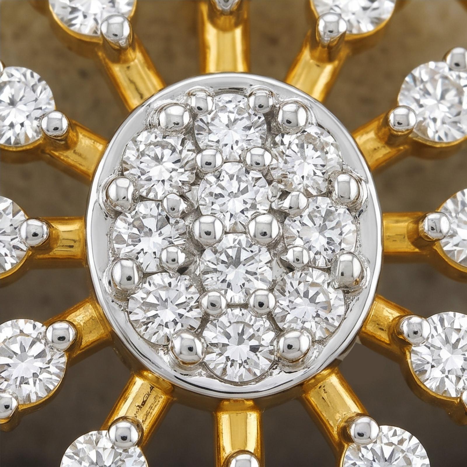 Sparkling Diamond Pendant with IDT Certificate Only at Bafleh Jewellery - Image 2
