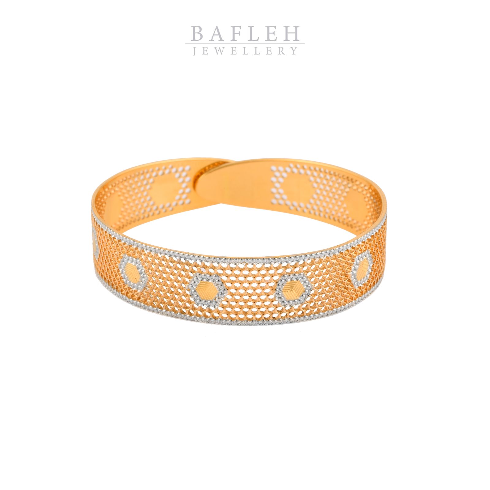 Royal 22K Yellow Gold Bangle ? Timeless Luxury Jewellery by Bafleh Jewellery