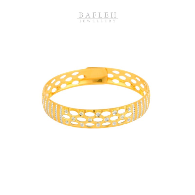 Traditional 22K Gold Bangle Bracelet ? A Symbol of Elegance & Heritage by Bafleh Jewellery