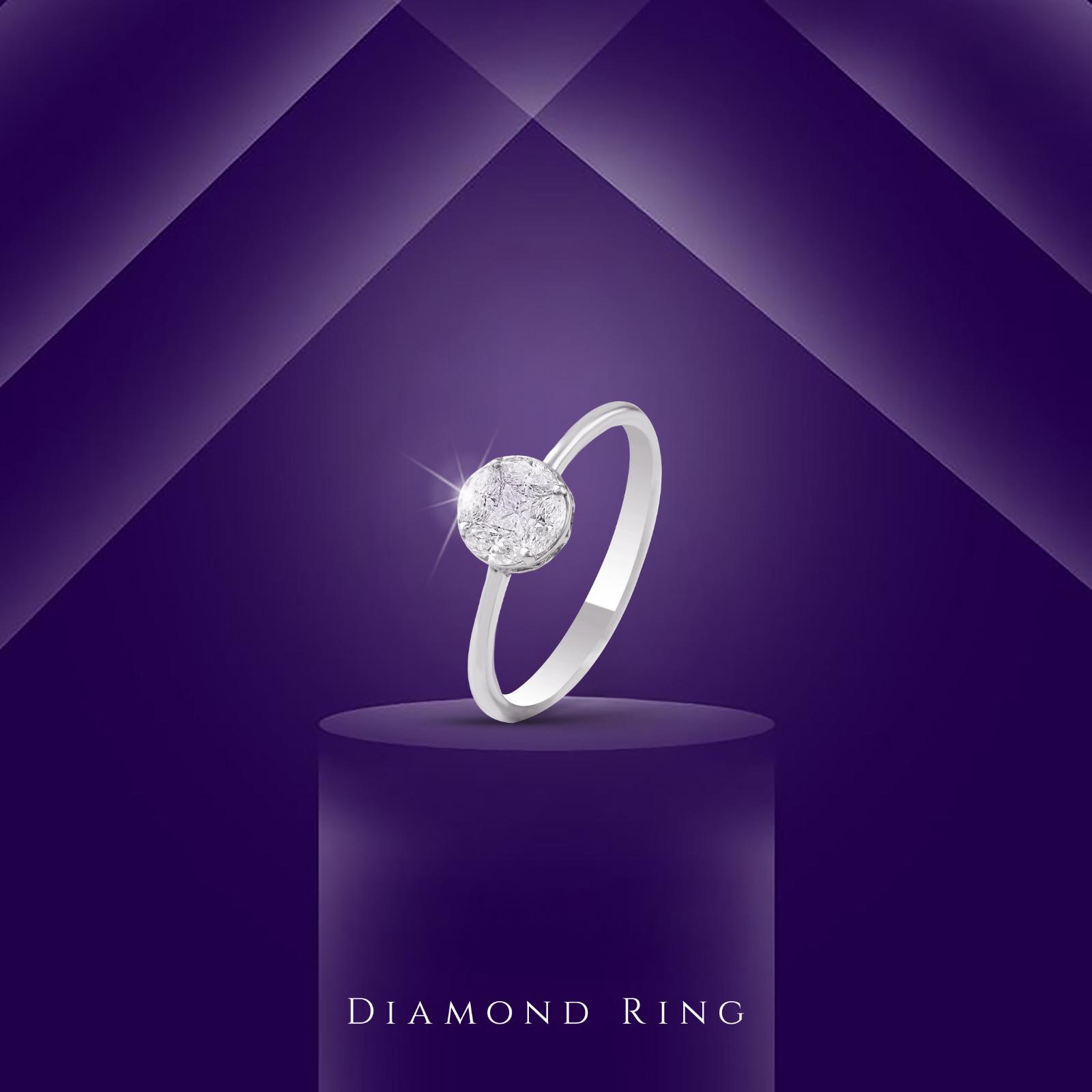 Crafted to Perfection White Gold Diamond Engagement Rings by Bafleh Jewellery - Image 2
