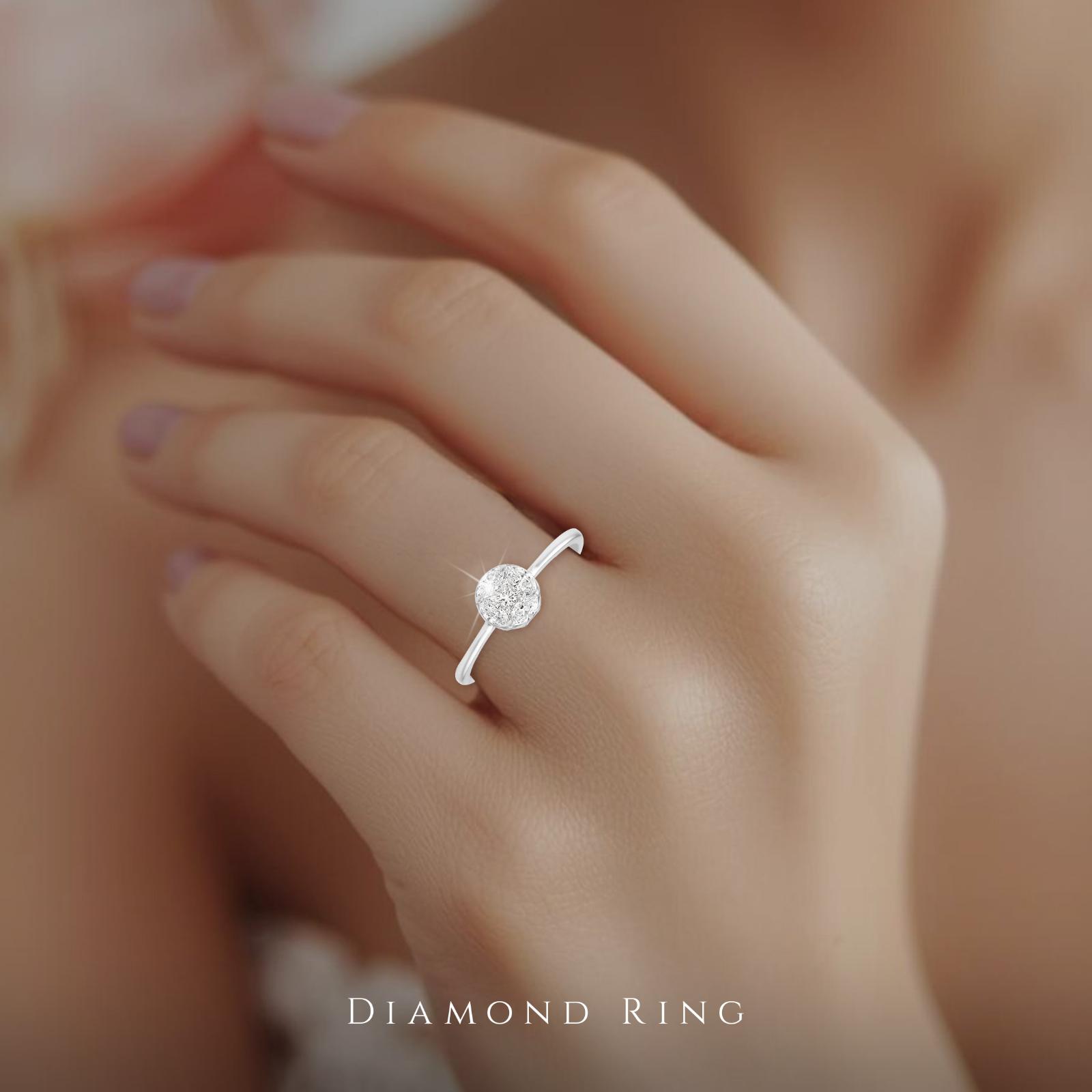 Crafted to Perfection White Gold Diamond Engagement Rings by Bafleh Jewellery - Image 3