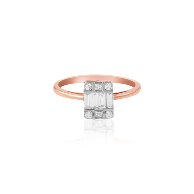 Alternative view of Embrace Forever with a Rose Gold Diamond Engagement Ring Exclusive at Bafleh Jewellery