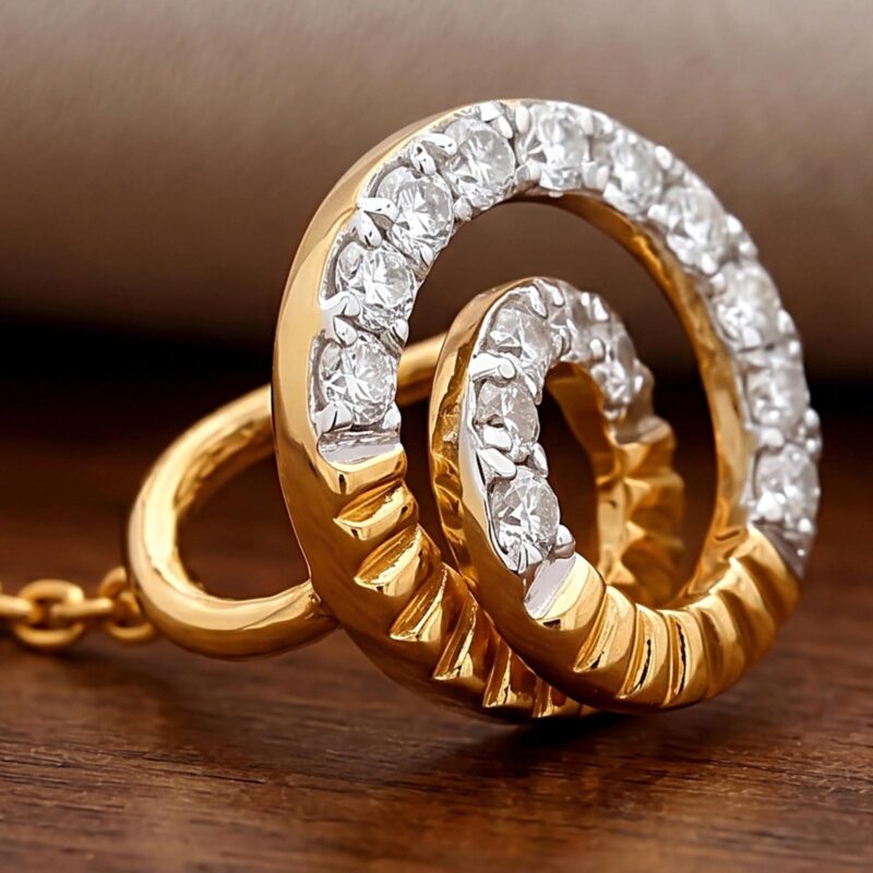 Alternative view of Luxury 18K White Gold Natural Diamond Drop Earrings | IDT Certified | Bafleh Jewellery
