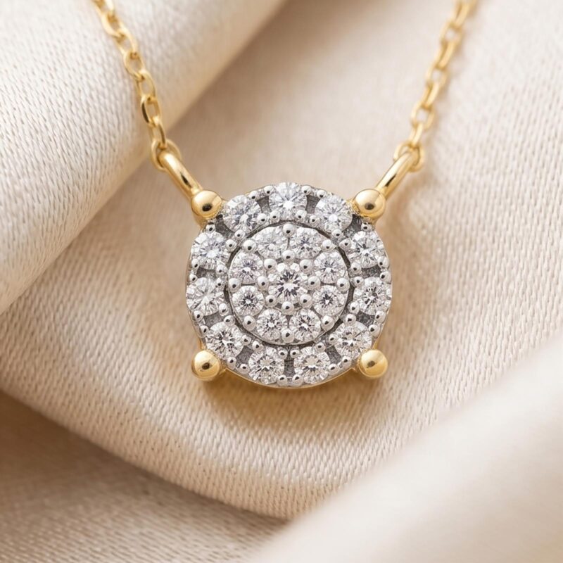 Alternative view of Celebrate Every Moment with Dazzling Diamond Necklaces by Bafleh Jewellery