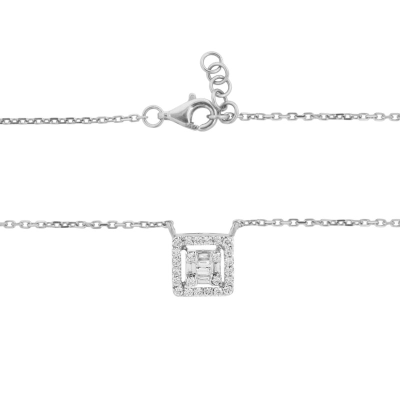 Alternative view of Everyday Glamour: Lightweight Diamond Necklace to Elevate Your Look