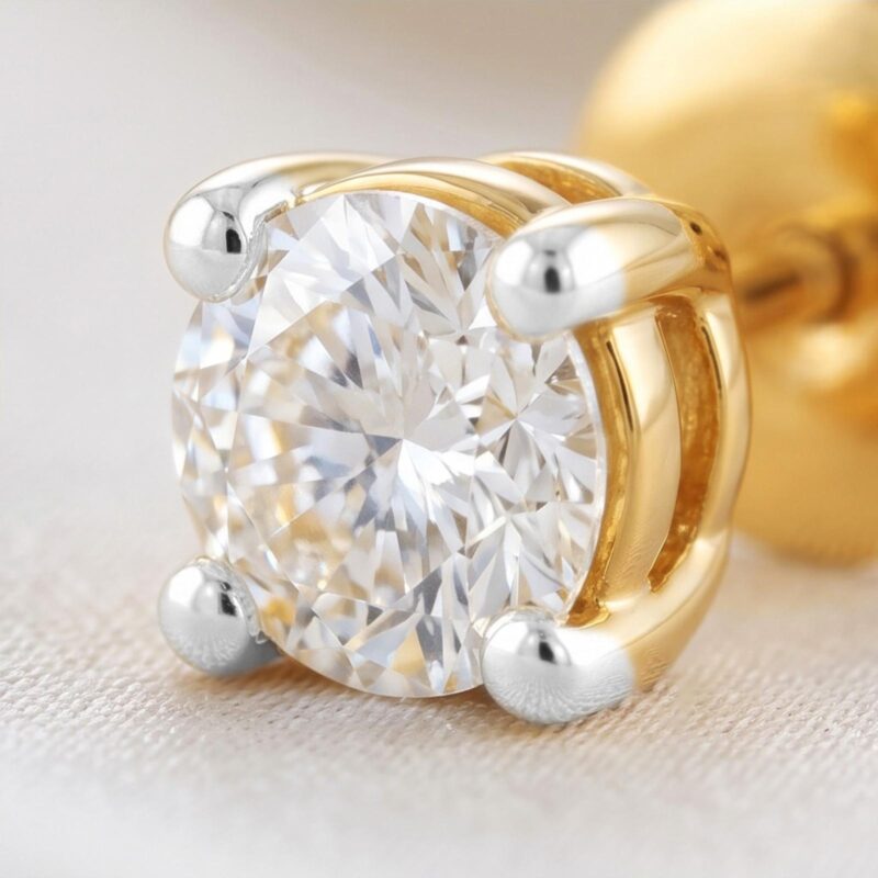 Alternative view of Unmatched Sparkle and Sophisticated Craftsmanship Diamond Earrings by Bafleh Jewellery