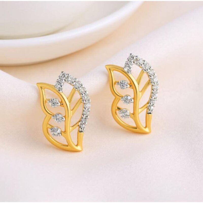 Luxury Diamond Earrings in 18K Yellow Gold ? Shop Now