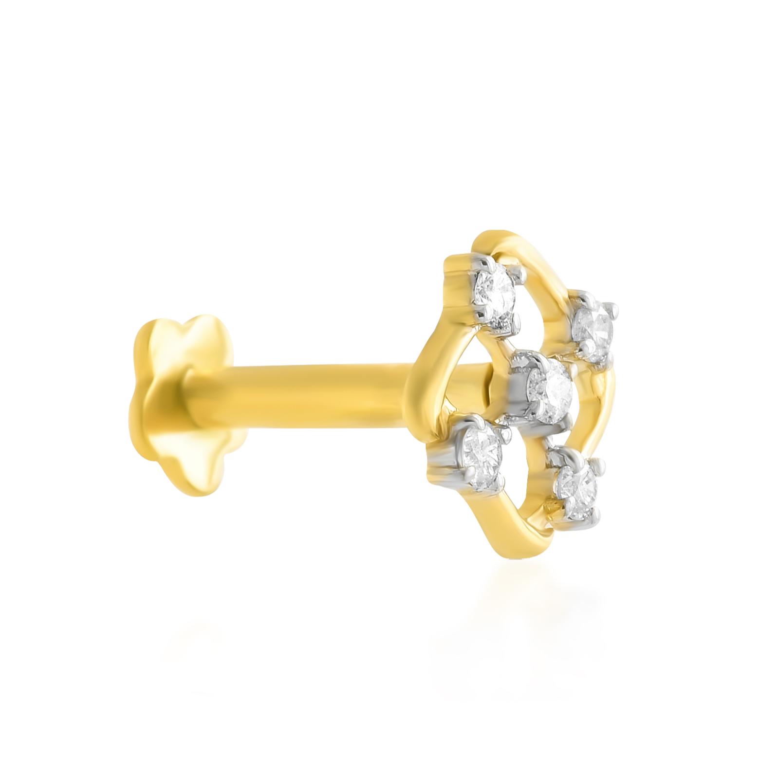 Celebrate Yourself: Adorn with a Diamond Nose Pin - Image 4