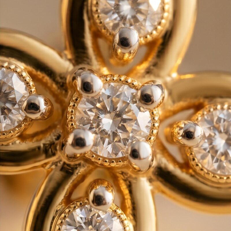 Alternative view of For the Bold and Beautiful: Dazzling Diamond Nose Pins
