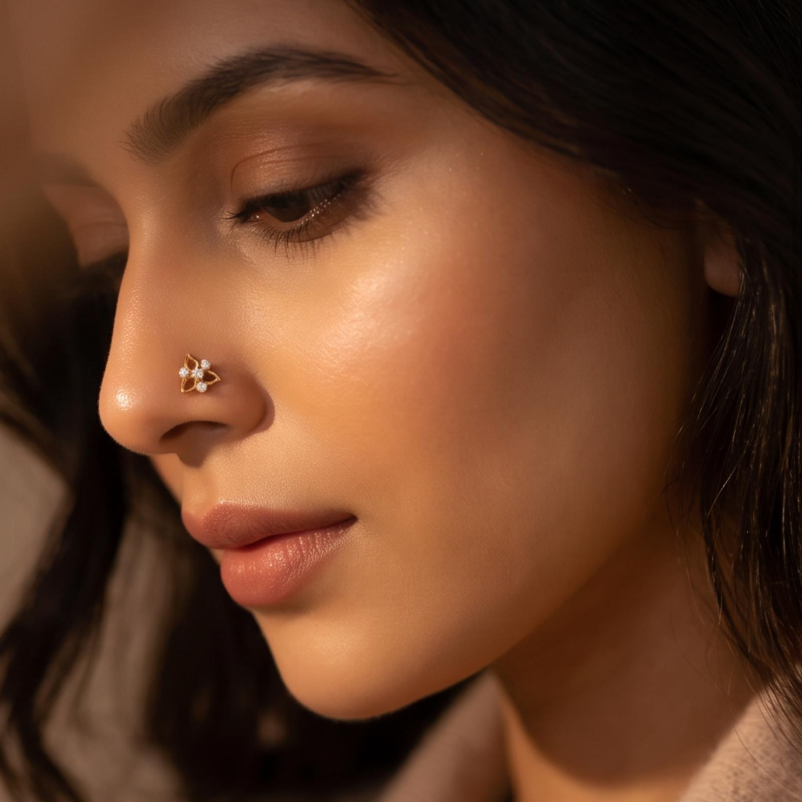 Fashion Forward: Contemporary Diamond Nose Pins to Steal the Show - Image 6