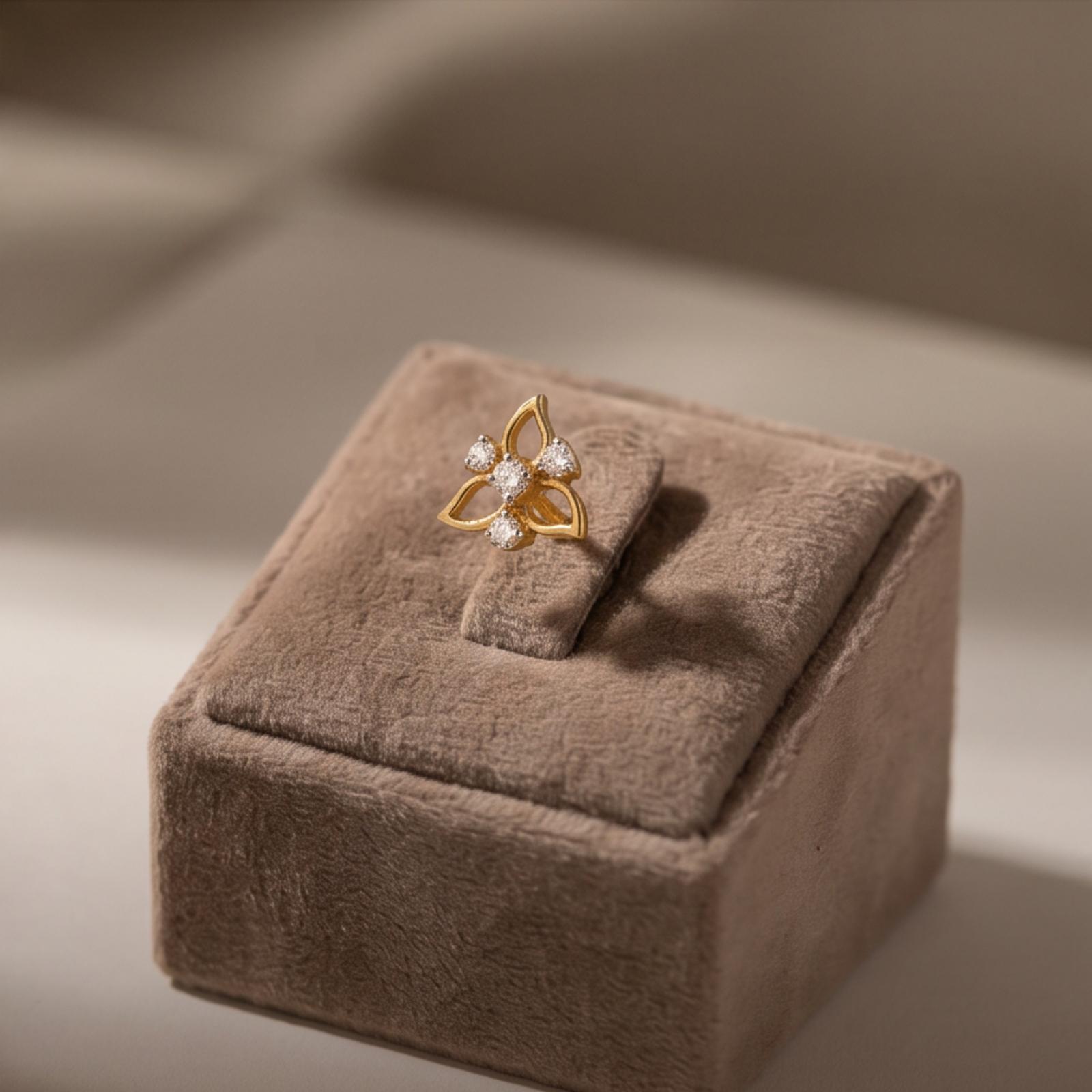 Fashion Forward: Contemporary Diamond Nose Pins to Steal the Show - Image 5