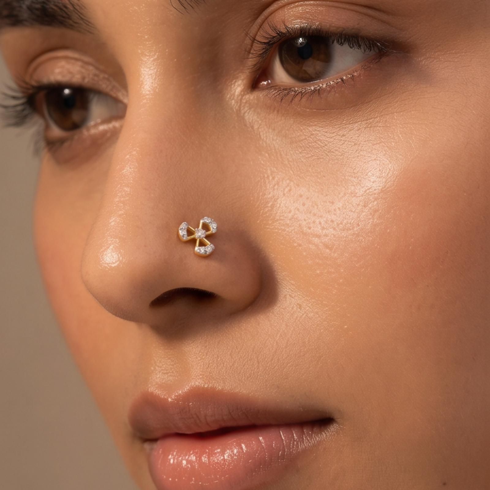 Perfect for Weddings: Bridal Diamond Nose Pin Collection - Image 5
