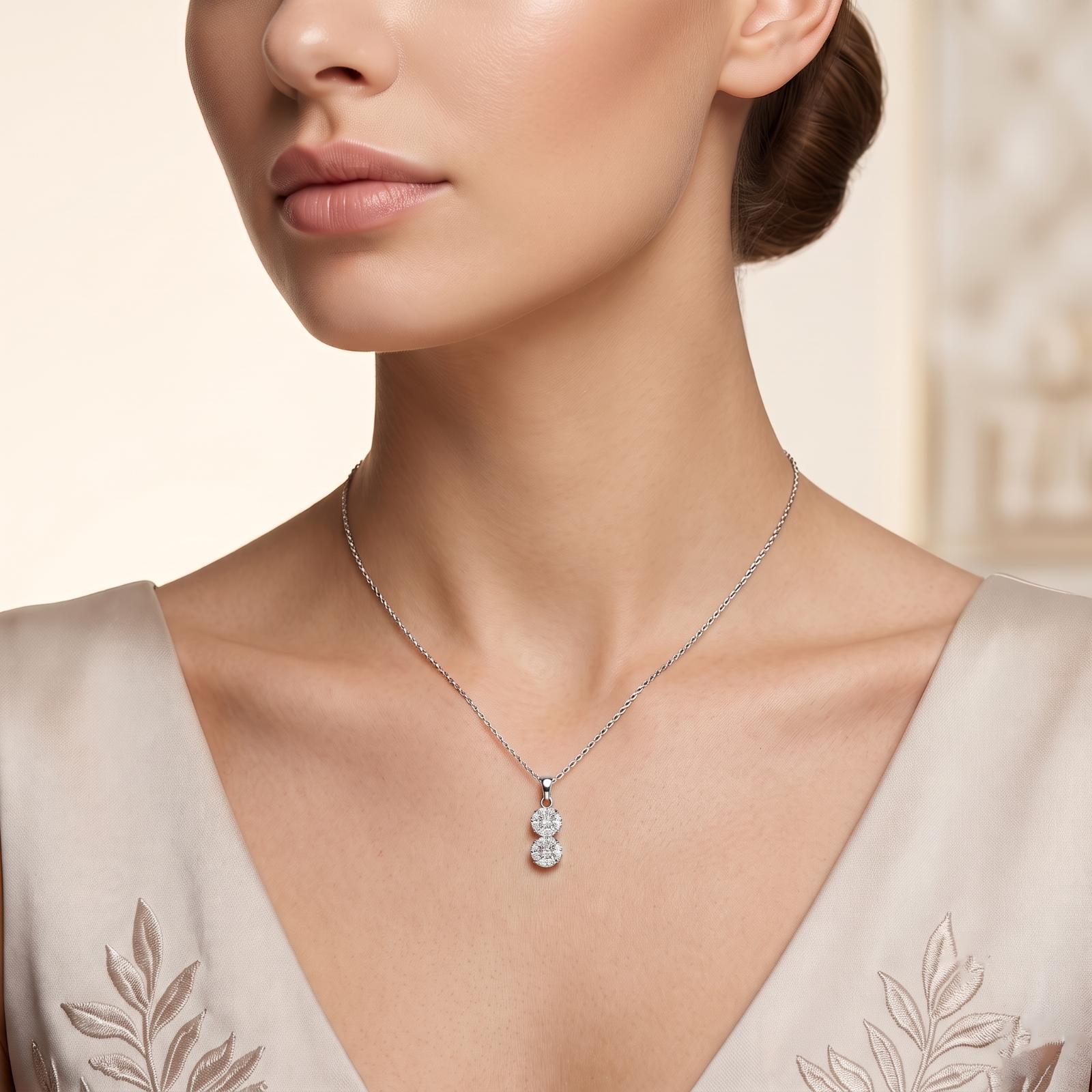 Perfectly Round, Perfectly Brilliant: Round Shape Diamond Pendants for You - Image 3