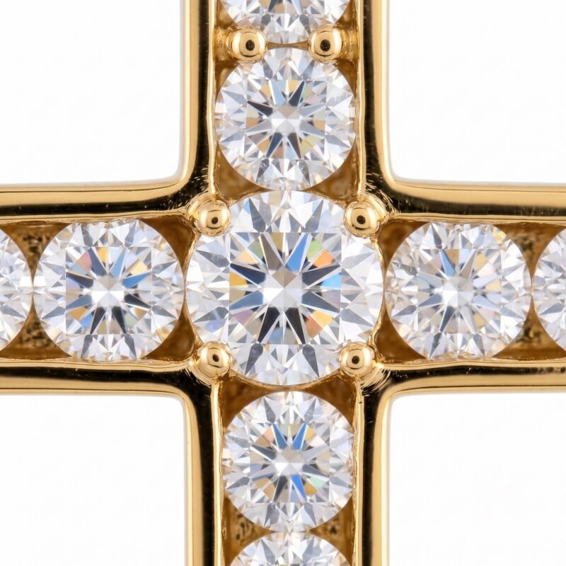 Alternative view of Timeless Beauty: IDT Certified Diamond Pendant Available at Bafleh Jewellery