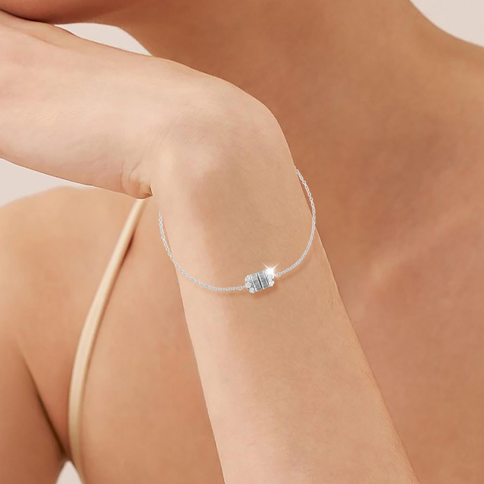 Timeless Luxury: Natural Diamond Bracelets Only at Bafleh Jewellery - Image 4
