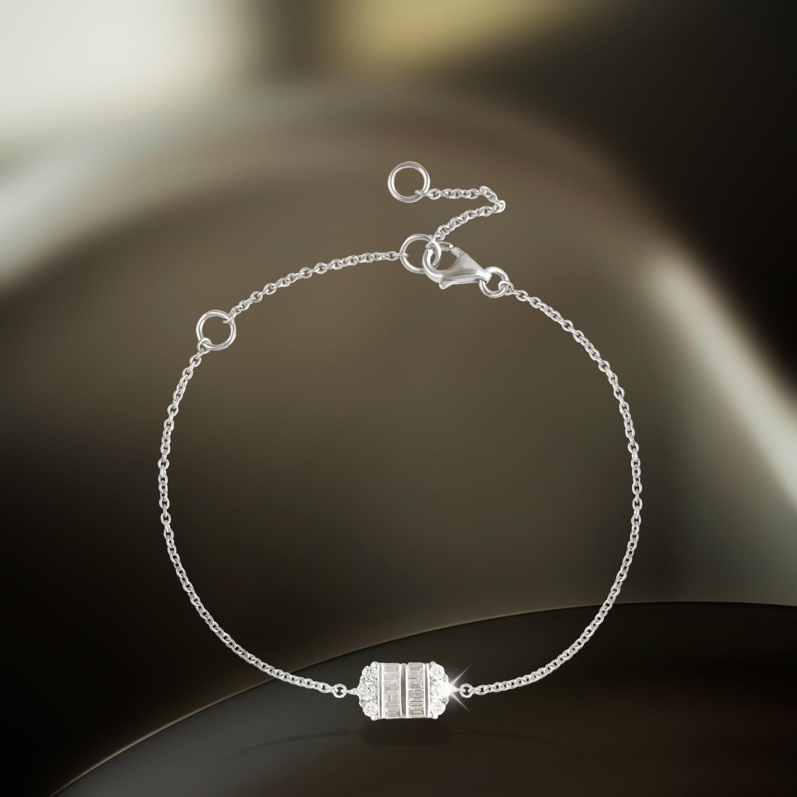 Timeless Luxury: Natural Diamond Bracelets Only at Bafleh Jewellery - Image 3