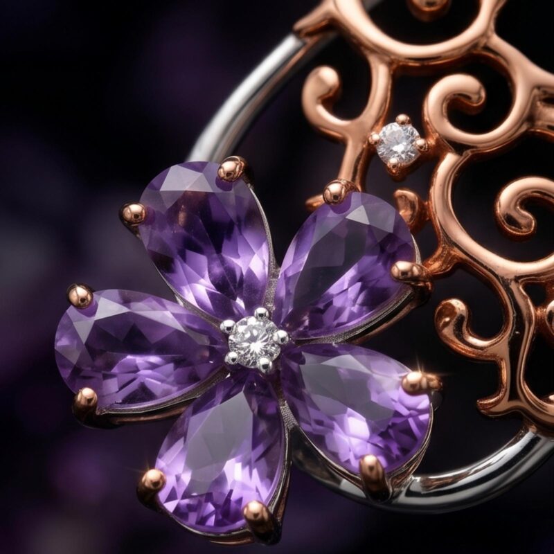Alternative view of Celebrate Love and Elegance with Lab Grown Diamond Necklace by Bafleh Jewellery