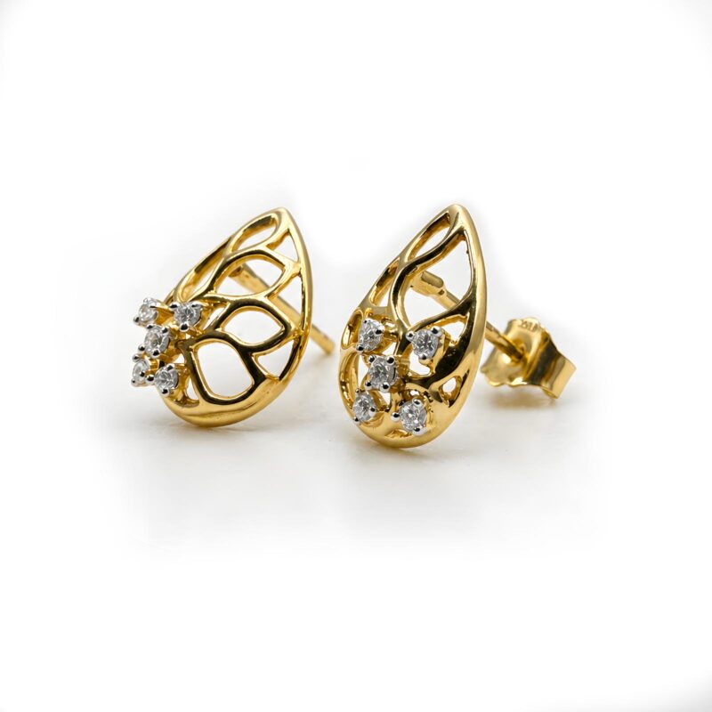 Shop Premium Lab Grown Diamond Earrings by Bafleh Jewellery Ethical Luxury with Stunning Sparkle