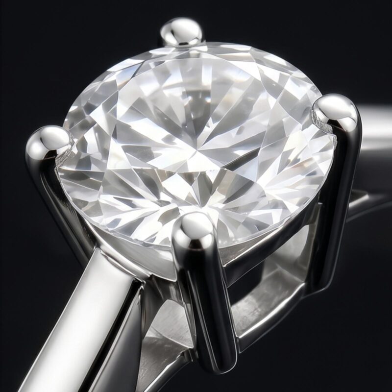 Alternative view of Discover Radiant Lab Grown Diamond Ring by Bafleh Jewellery Where Ethical Craftsmanship Meets Fine Jewellery Art
