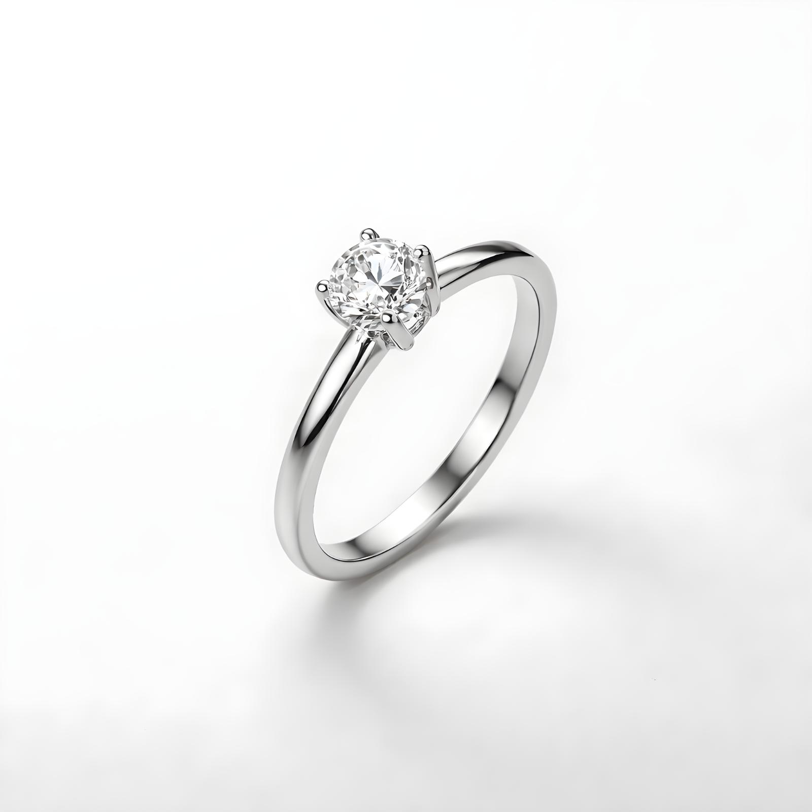 Timeless Sparkle Redefined Lab Grown Diamond Ring by Bafleh Jewellery for Modern Souls - Image 4