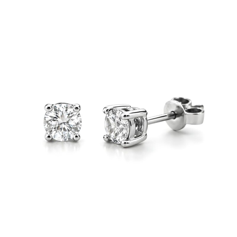 Ethical Luxury Perfected  Lab Grown Diamond Earrings by Bafleh Jewellery Collection