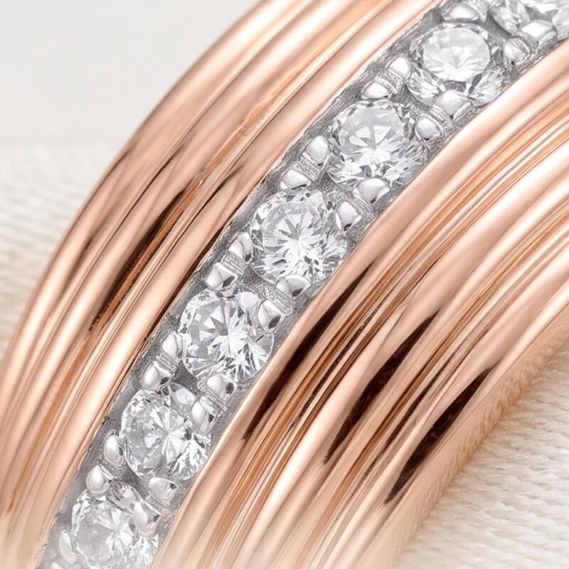 Alternative view of Diamond Earrings in 14K Gold  for Celebrations