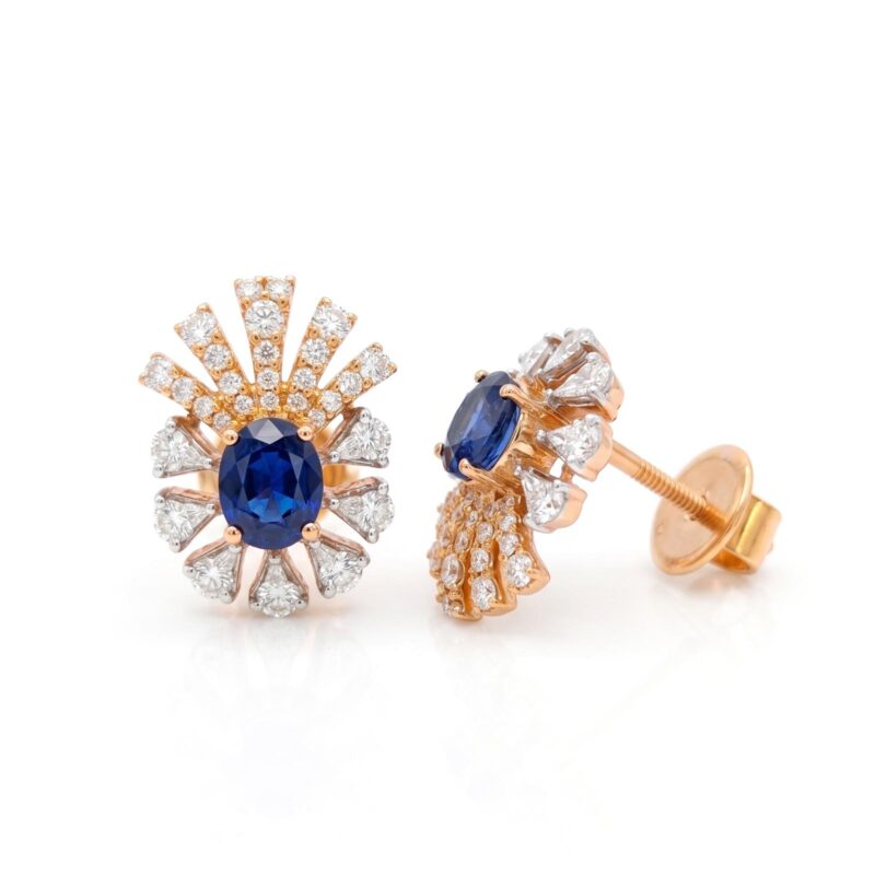 Premium Diamond Stud Earrings